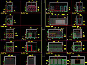 全套精品别墅CAD施工图效果图设计平面图下载 建筑立面CAD图片大全 编号 18361205